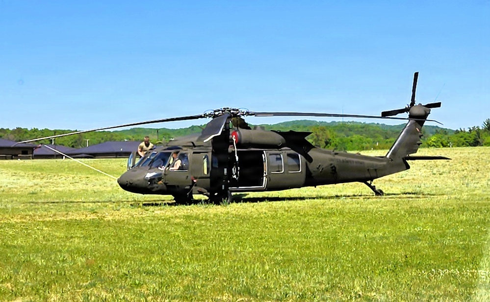 Wisconsin Army National Guard aviation Soldiers conduct May 2026 readiness training at Fort McCoy