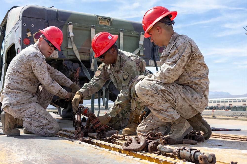 A tour and look into rail operations, daily battle rhythms, and supporting elements