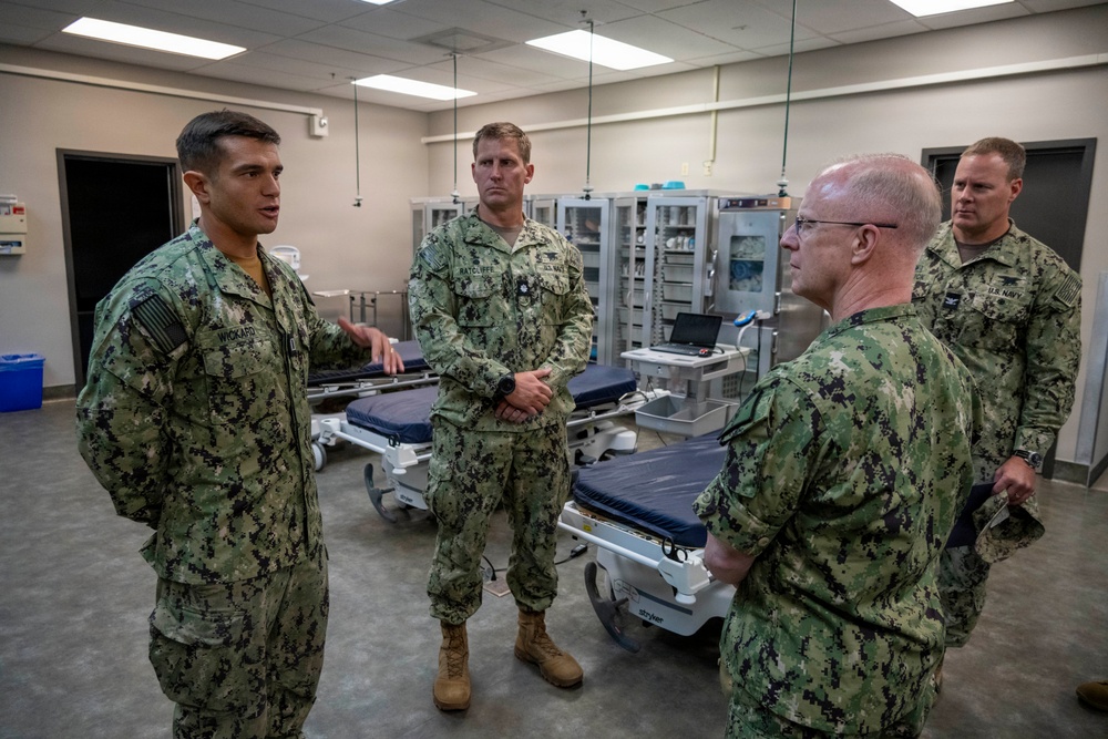 CNO and MCPON tour Naval Special Warfare Commands