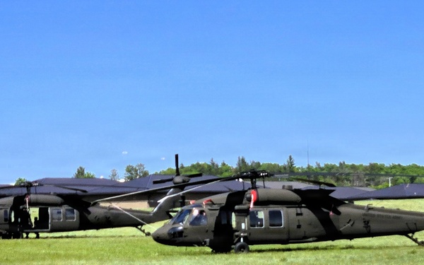 Wisconsin Army National Guard aviation Soldiers conduct May 2026 readiness training at Fort McCoy