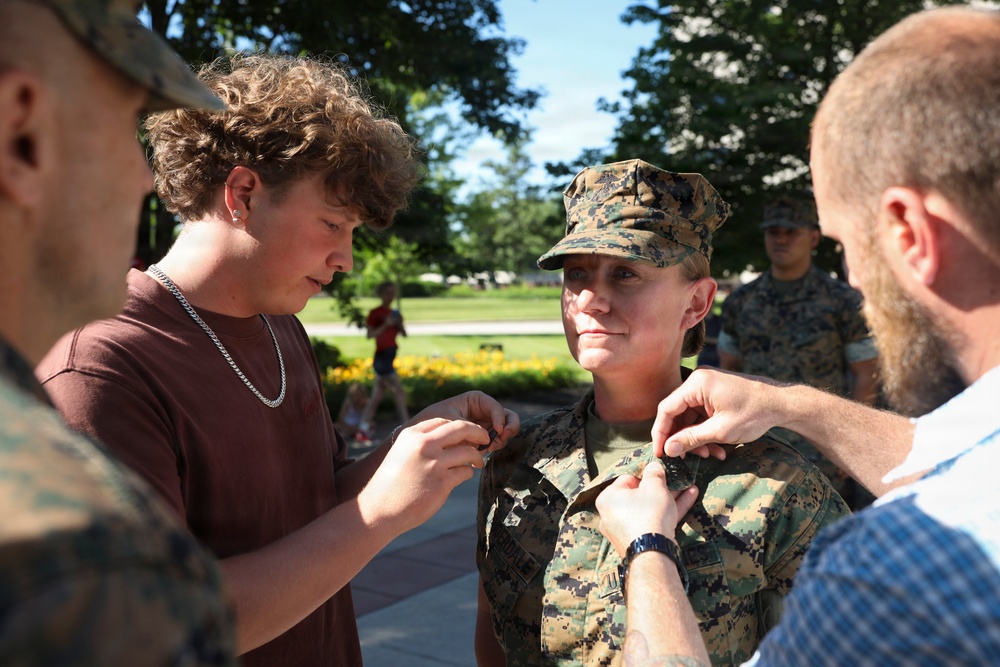 Promotion to Master Sergeant