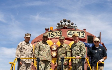 A tour and look into rail operations, daily battle rhythms, and supporting elements