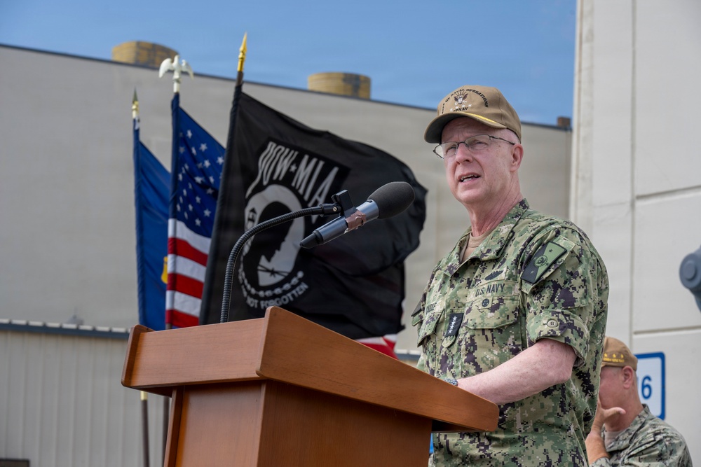CNO pariticpates in Shore Intermediate Maintenance Activity opening in San Diego