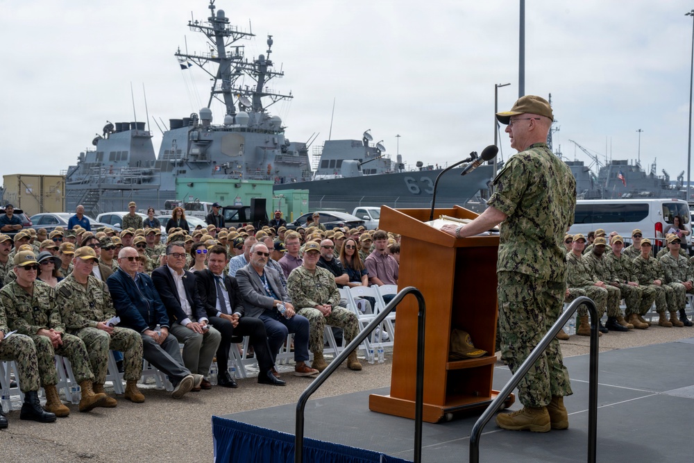 CNO pariticpates in Shore Intermediate Maintenance Activity opening in San Diego