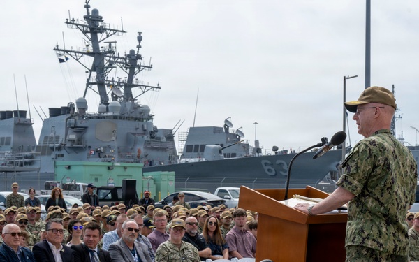 CNO pariticpates in Shore Intermediate Maintenance Activity opening in San Diego