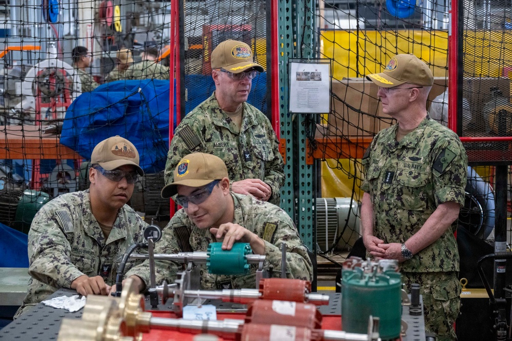 CNO pariticpates in Shore Intermediate Maintenance Activity opening in San Diego