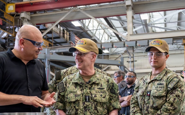 CNO pariticpates in Shore Intermediate Maintenance Activity opening in San Diego