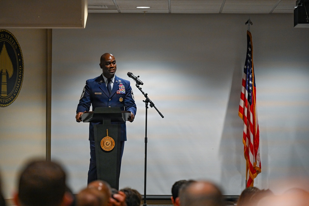Hurlburt welcomes new 1 SOW command chief