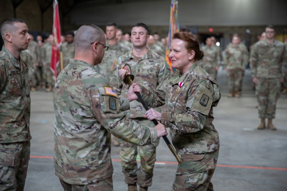 157th Maneuver Enhancement Brigade Change of Responsibility Ceremony