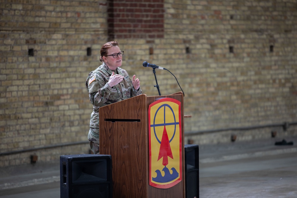 157th Maneuver Enhancement Brigade Change of Responsibility Ceremony