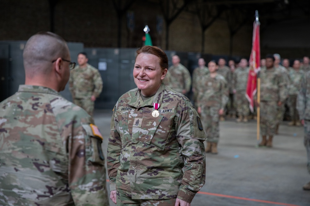 157th Maneuver Enhancement Brigade Change of Responsibility Ceremony