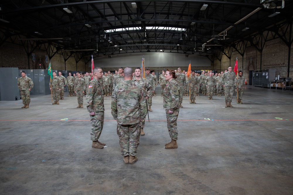 157th Maneuver Enhancement Brigade Change of Responsibility Ceremony