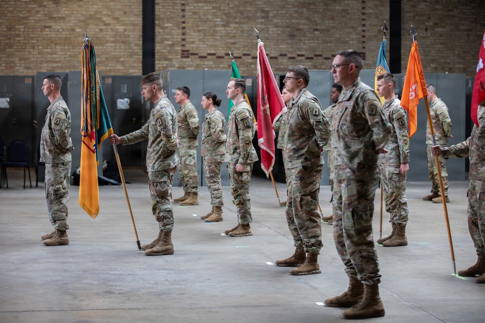 157th Maneuver Enhancement Brigade Change of Responsibility Ceremony