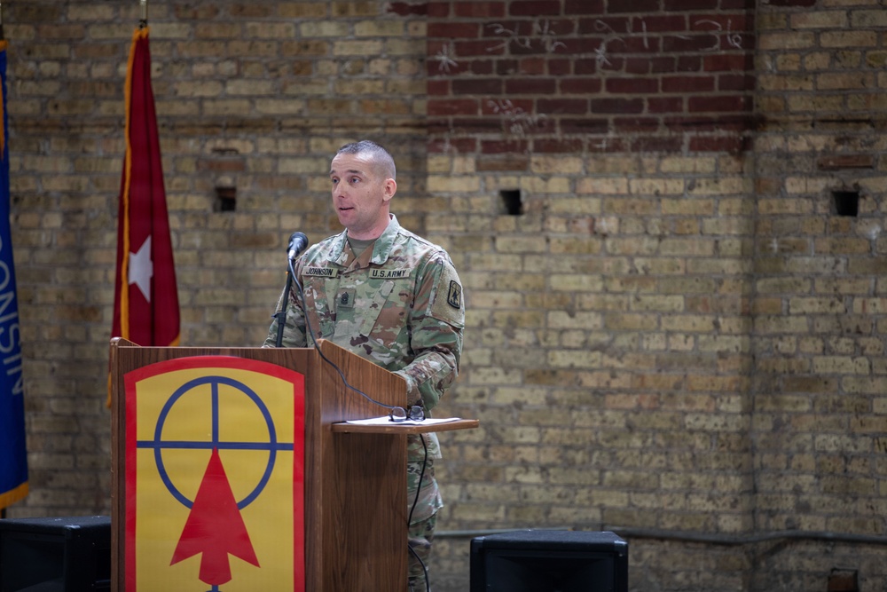 157th Maneuver Enhancement Brigade Change of Responsibility Ceremony