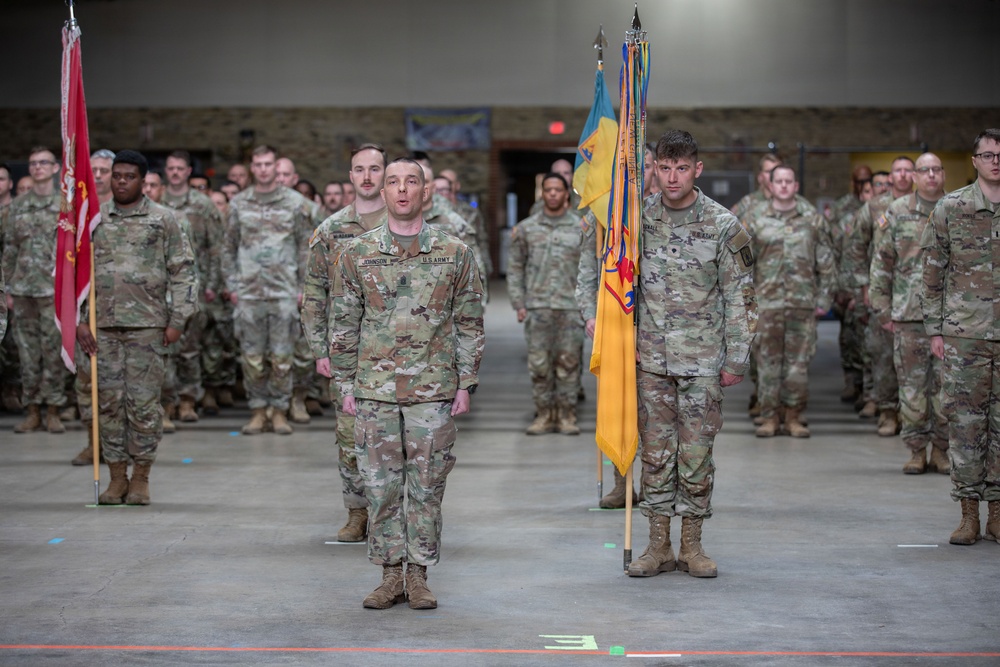 157th Maneuver Enhancement Brigade Change of Responsibility Ceremony