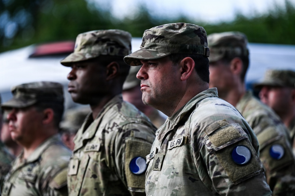 29th ID Soldiers support remembrance ceremony in Gourbesville