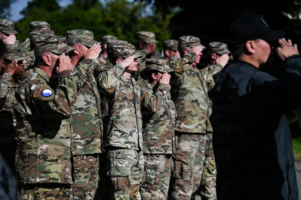 29th ID Soldiers support remembrance ceremony in Gourbesville
