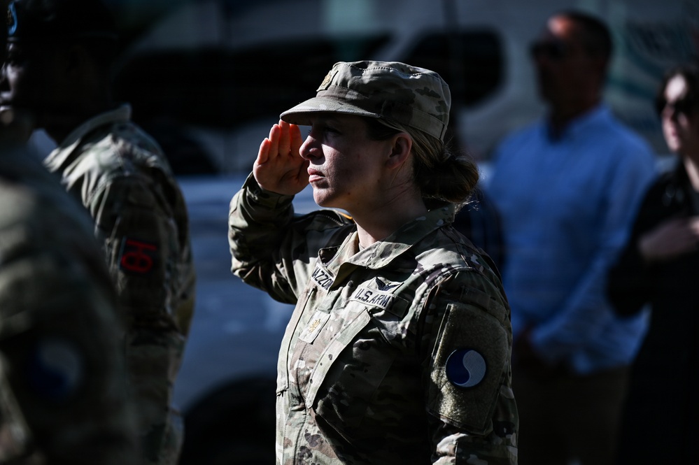 29th ID Soldiers support remembrance ceremony in Gourbesville
