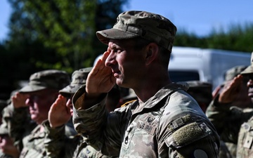 29th ID Soldiers support remembrance ceremony in Gourbesville