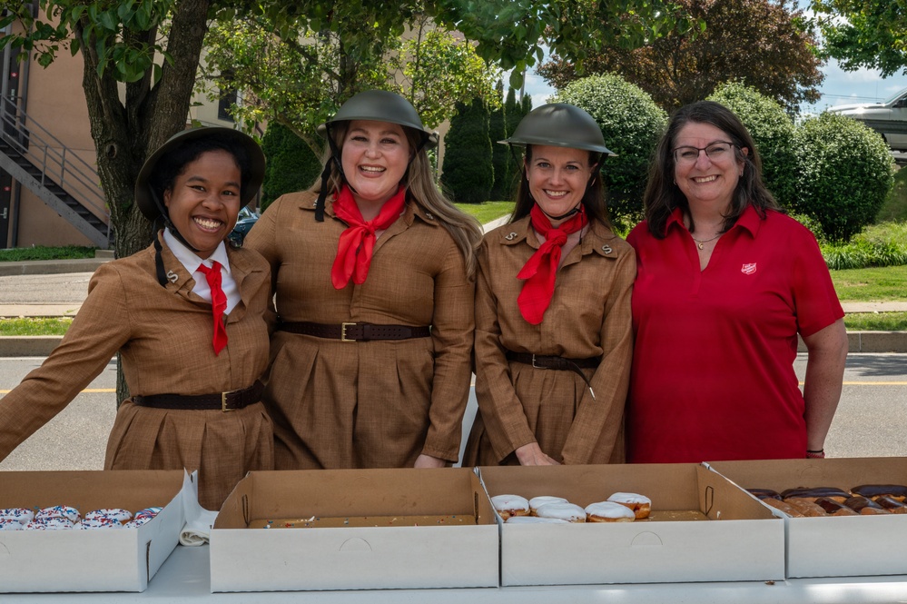 Salvation Army delivers the Donut