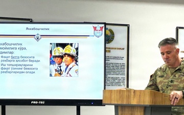 Mississippi National Guard Soldiers Share Disaster Response Experience with Uzbekistan Partners