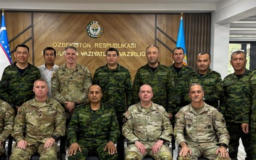 Mississippi National Guard Soldiers Share Disaster Response Experience with Uzbekistan Partners