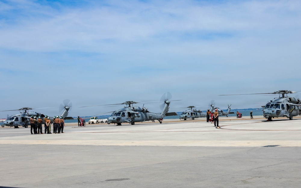 Detachment of HSC-26 returns home to Norfolk
