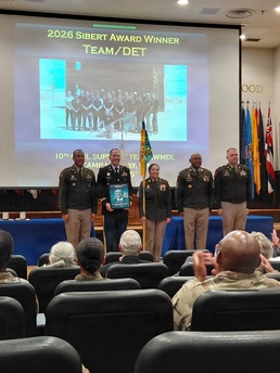 Washington National Guard’s 10th Civil Support Team Earns Prestigious Sibert Award