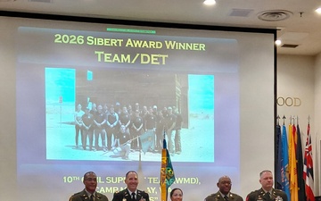Washington National Guard’s 10th Civil Support Team Earns Prestigious Sibert Award
