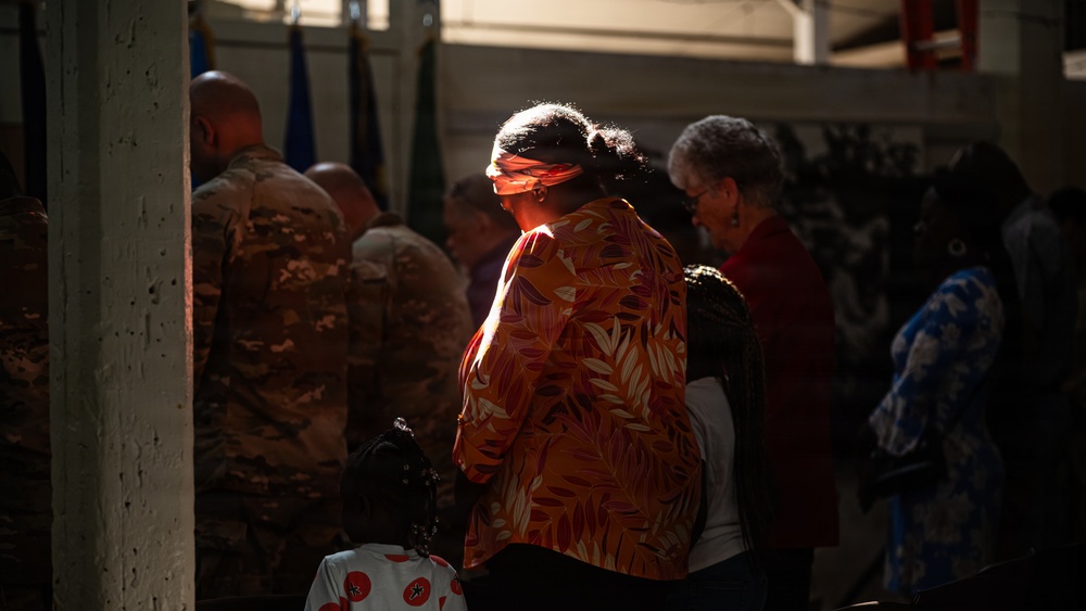 923rd Contracting Battalion Change of Command Ceremony