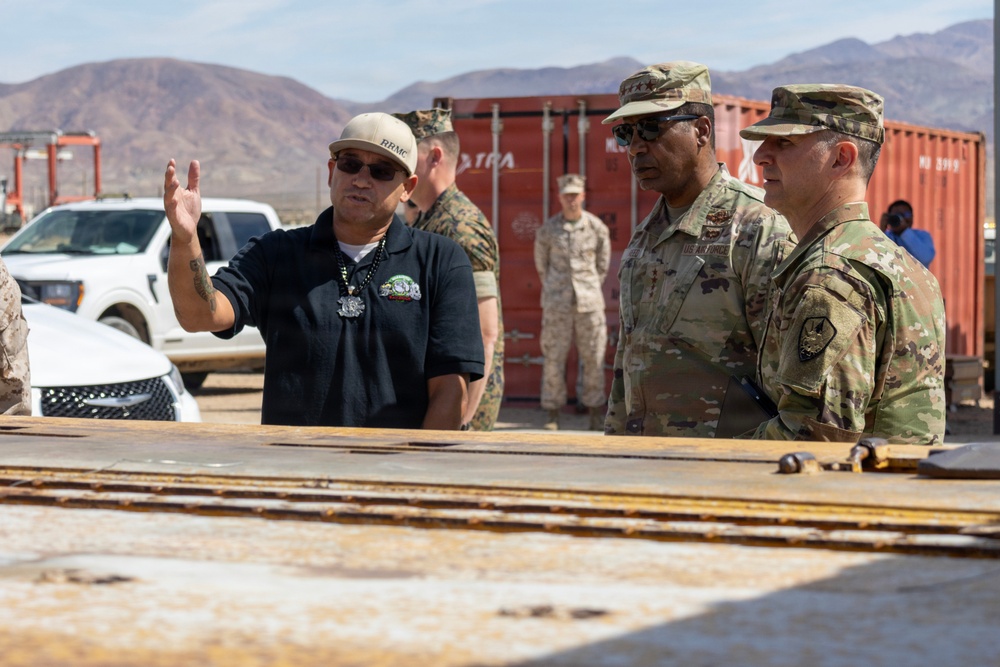 General Reed Visit