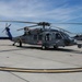 HSC-26 shows off completed painted side panels of their MH-60S Seahawk helicopter