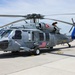 HSC-26 show off completed painted side panels of their MH-60S Seahawk helicopter