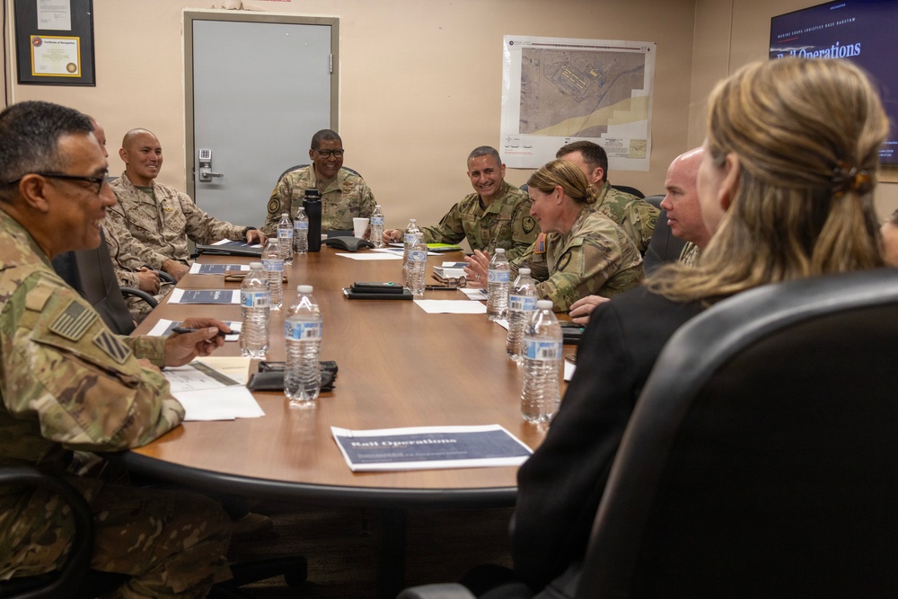General Reed Visit