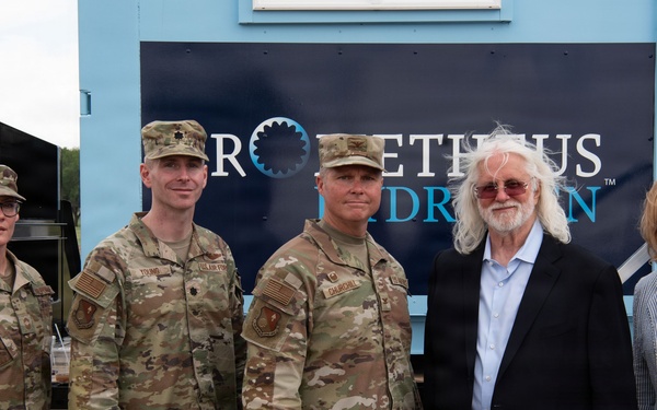 Cannon Air Force Base trials new Hydrogen Energy Program  to provide alternate power for water supply.