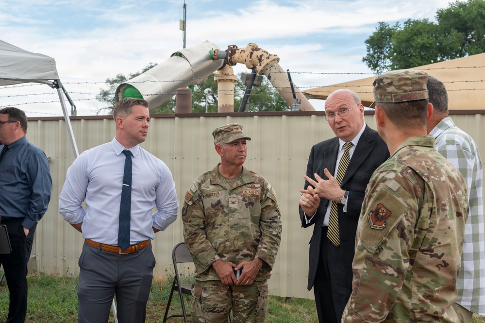 Cannon Air Force Base trials new Hydrogen Energy Program  to provide alternate power for water supply.