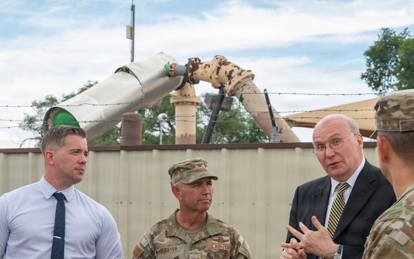 Cannon Air Force Base trials new Hydrogen Energy Program  to provide alternate power for water supply.