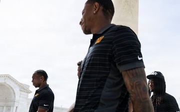 The Washington Commanders' Rookie Class Visits ANC