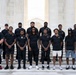 The Washington Commanders' Rookie Class Visits ANC