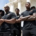 The Washington Commanders' Rookie Class Visits ANC