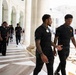 The Washington Commanders' Rookie Class Visits ANC