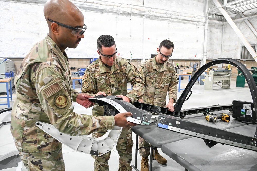 RAPID Lab delivers additively manufactured F‑35 canopy frame