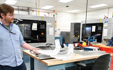 RAPID Lab delivers additively manufactured F‑35 canopy frame