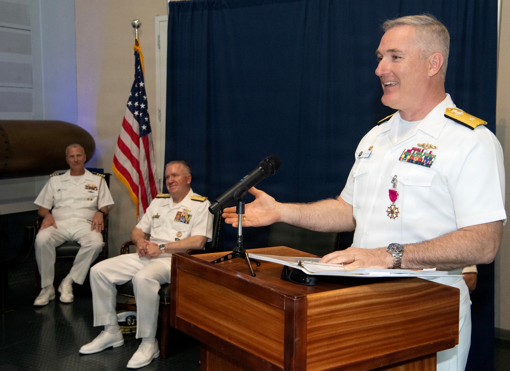 Undersea Warfighting Development Center Relinquish of Command