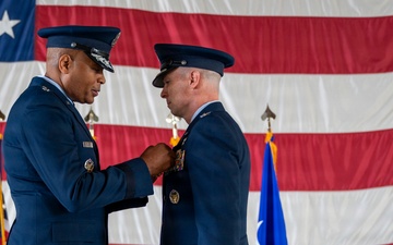 49th Wing welcomes new commander and reassigns to Air Combat Command