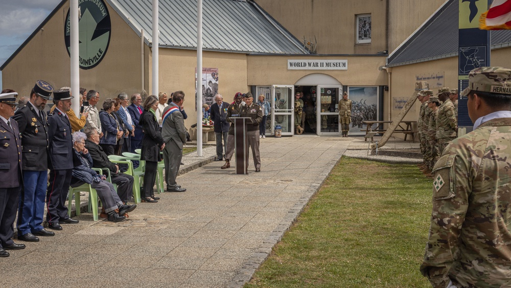 Quinéville D-Day 82 Memorial Ceremony