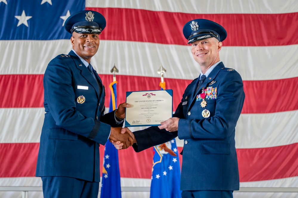 49th Wing welcomes new commander and reassigns to Air Combat Command