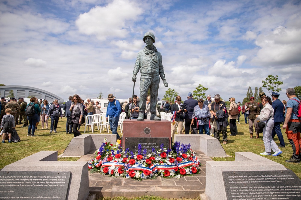 Theodore Roosevelt Jr. 82nd D-Day Memorial