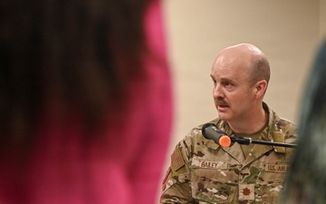 Col. Kevin Scholz Promotion Ceremony at LRAFB
