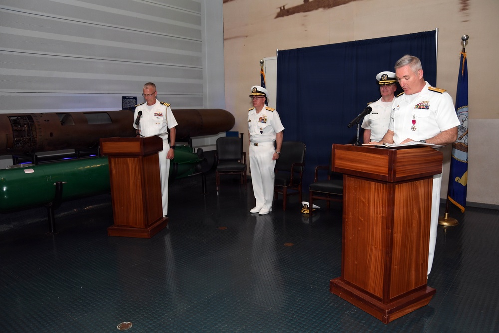 UWDC holds relinquishment of command ceremony
